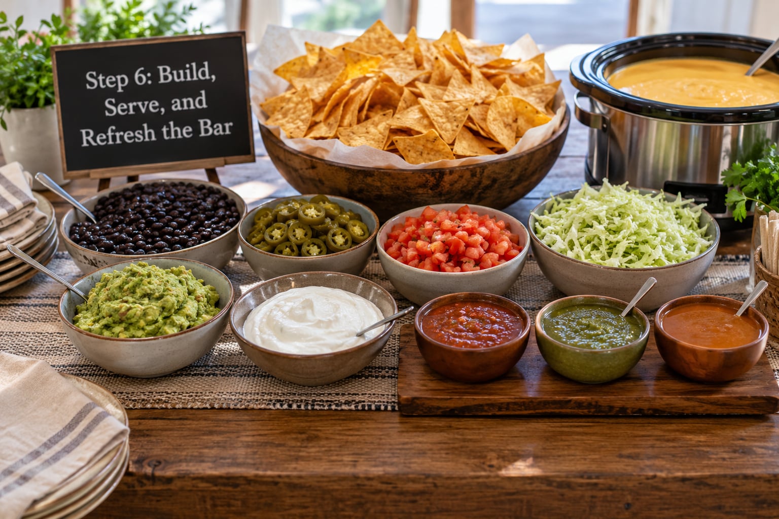 Step 6: Build, Serve, and Refresh the Bar