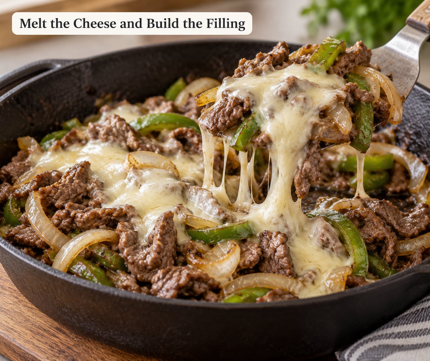 Melt the Cheese and Build the Filling
