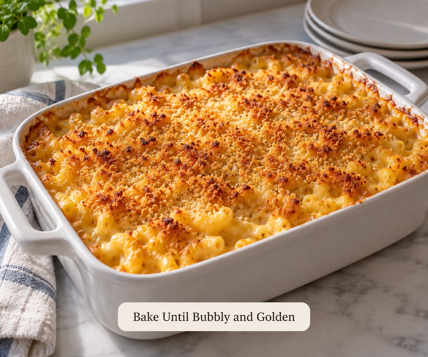 Bake Until Bubbly and Golden