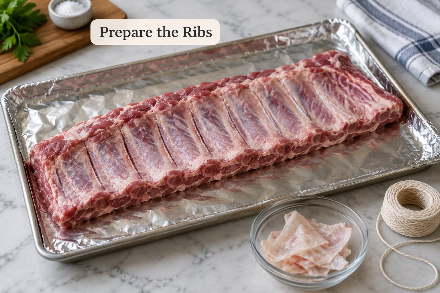 Prepare the Ribs