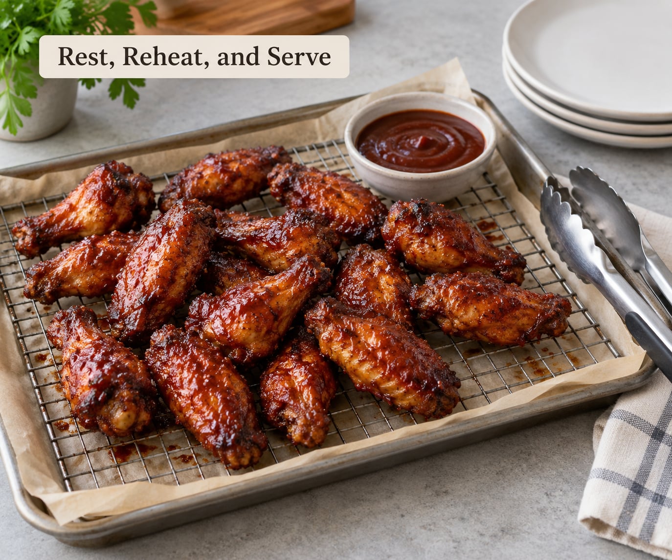 Rest, Reheat, and Serve