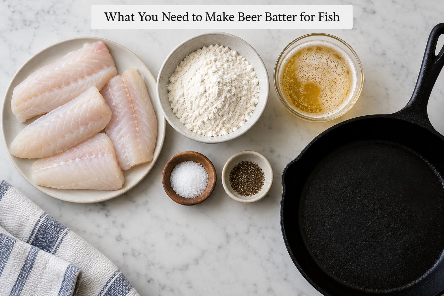 What You Need to Make Beer Batter for Fish