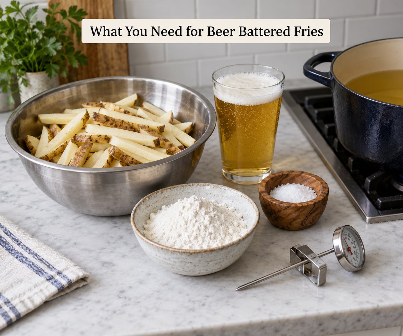 What You Need for Beer Battered Fries
