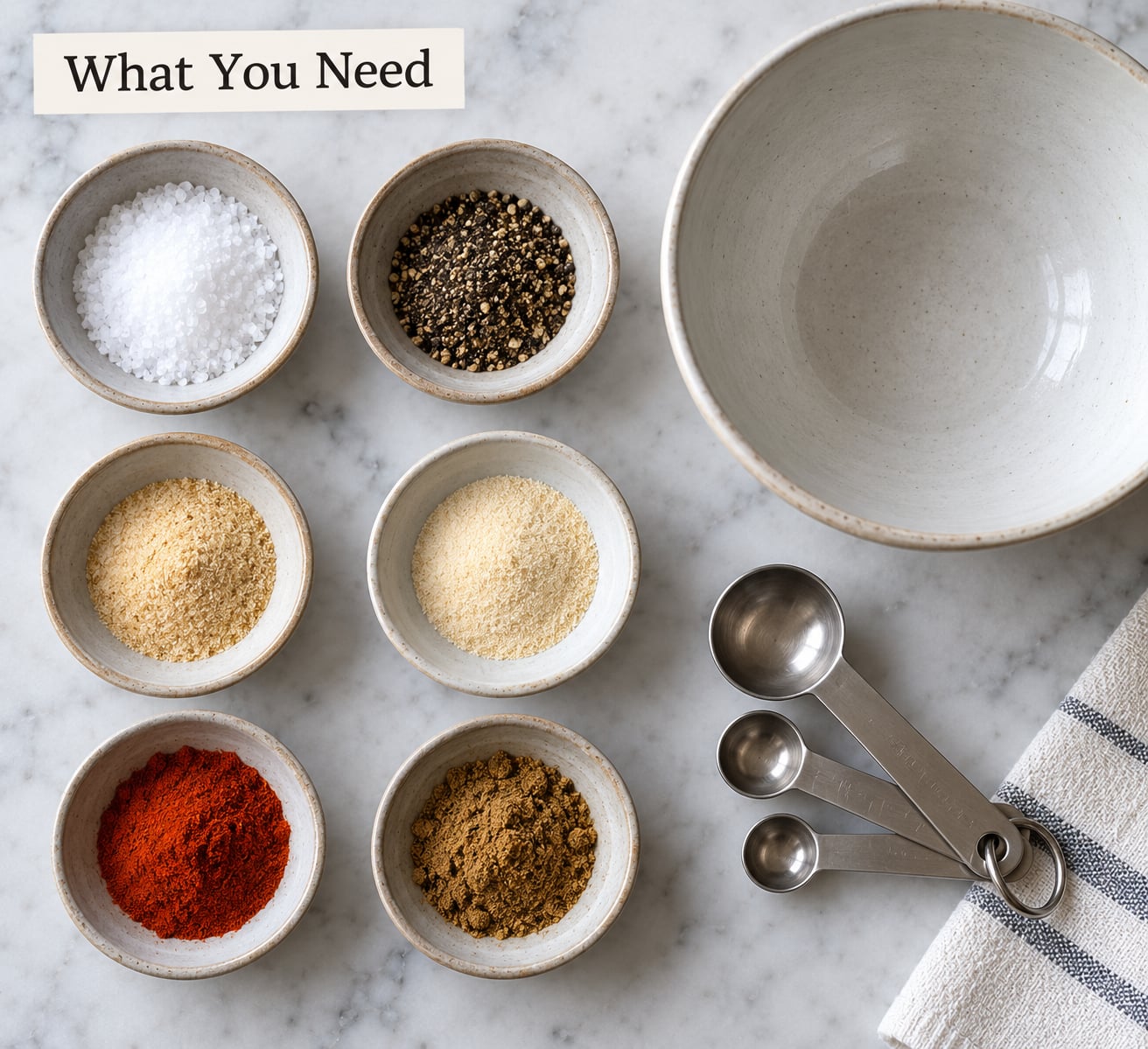 What You Need