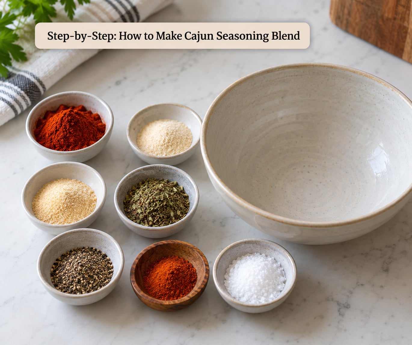 Step-by-Step: How to Make Cajun Seasoning Blend