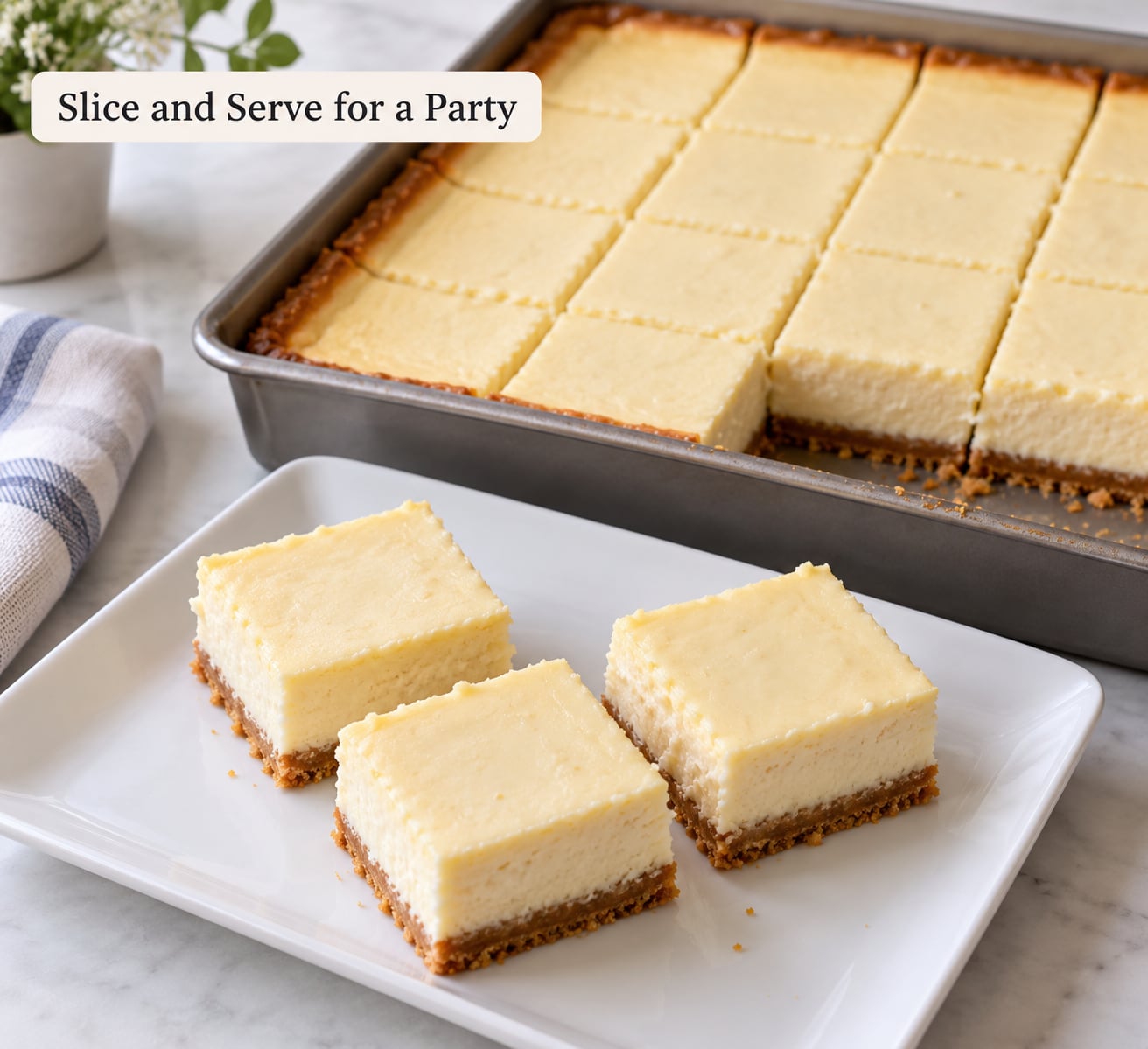 Slice and Serve for a Party