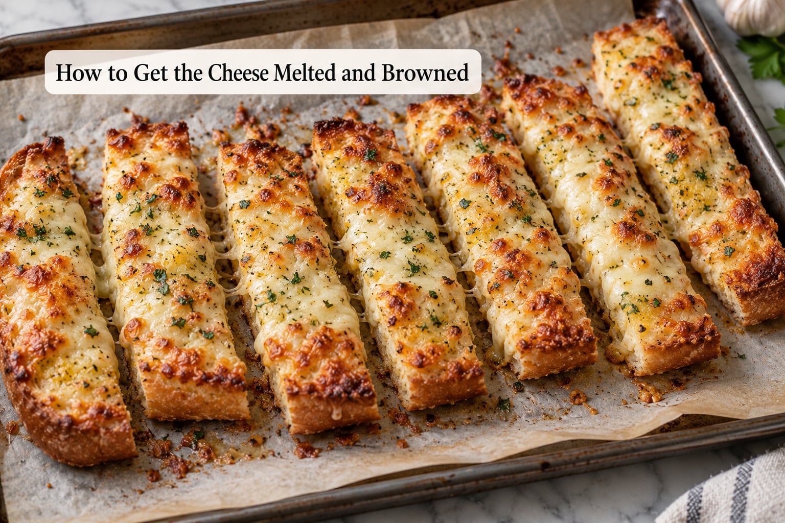 How to Get the Cheese Melted and Browned