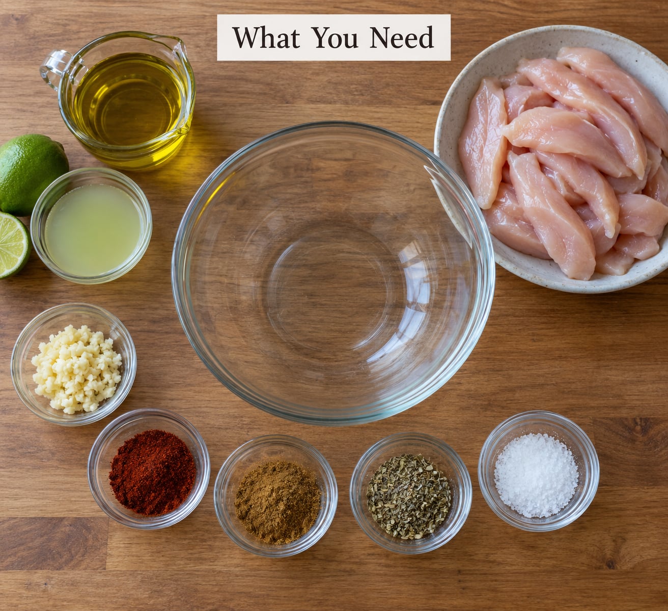 What You Need