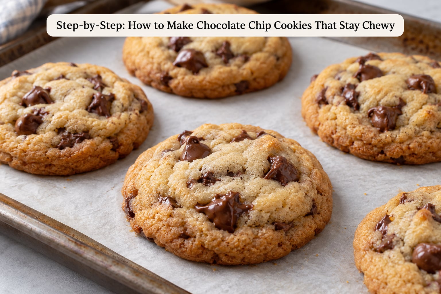 Step-by-Step: How to Make Chocolate Chip Cookies That Stay Chewy