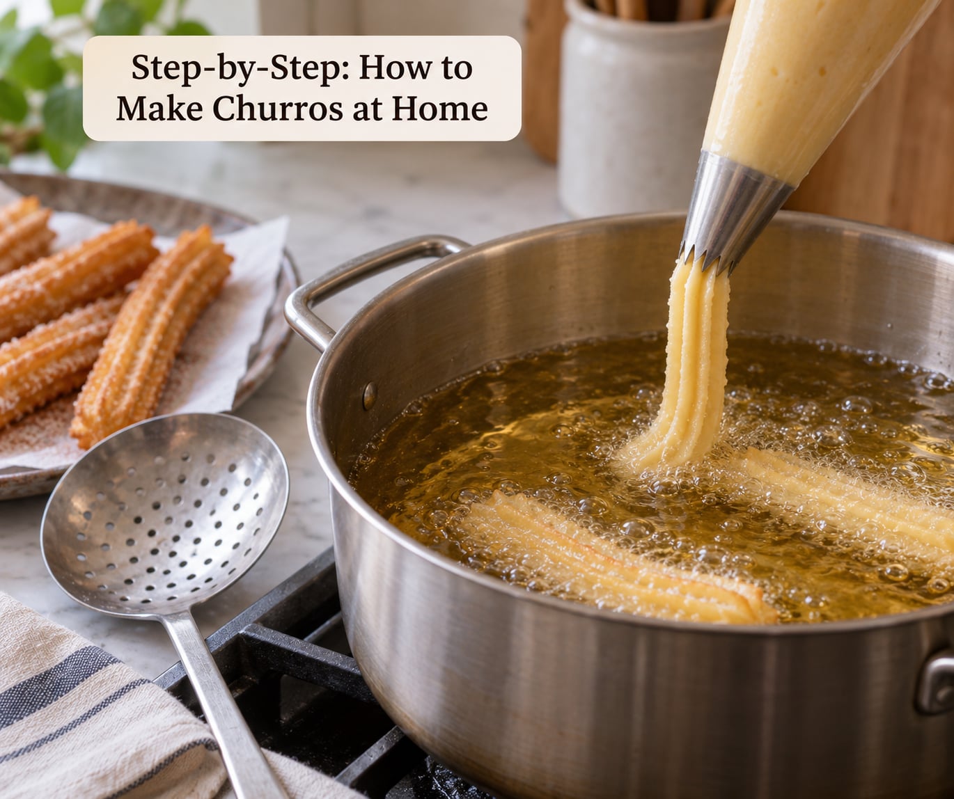 Step-by-Step: How to Make Churros at Home
