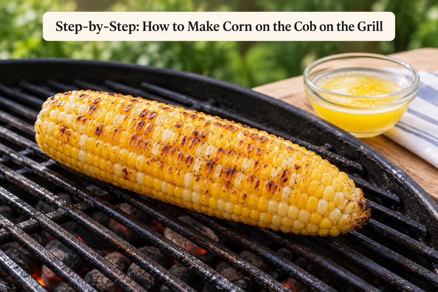 Step-by-Step: How to Make Corn on the Cob on the Grill