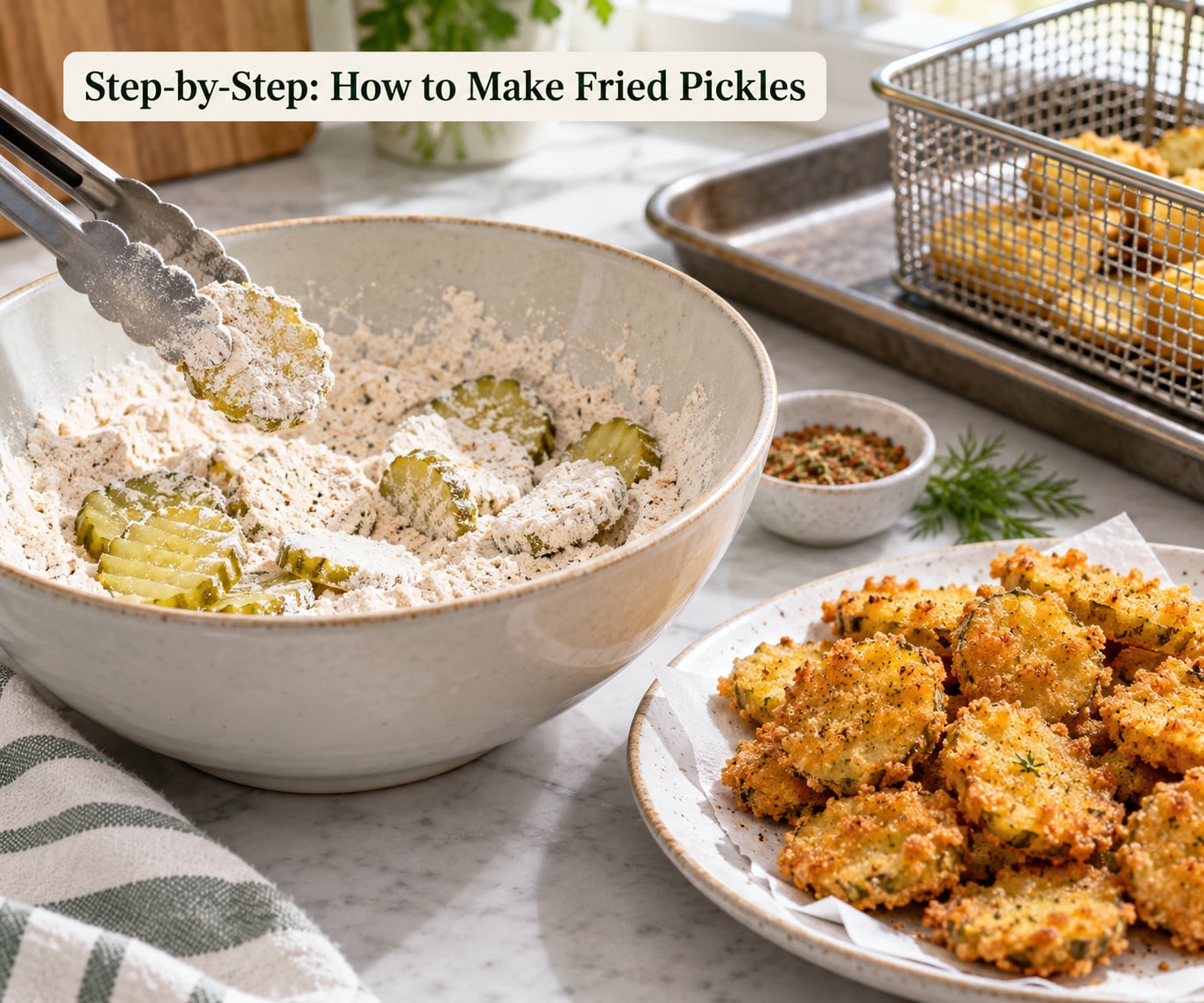 Step-by-Step: How to Make Fried Pickles