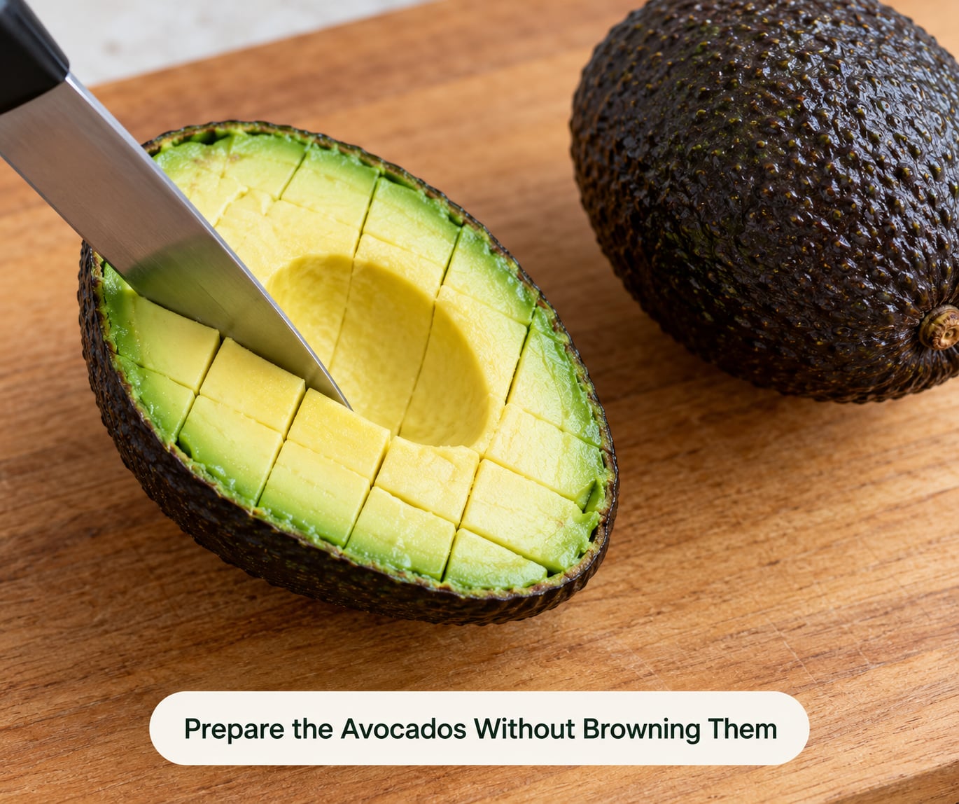 Prepare the Avocados Without Browning Them