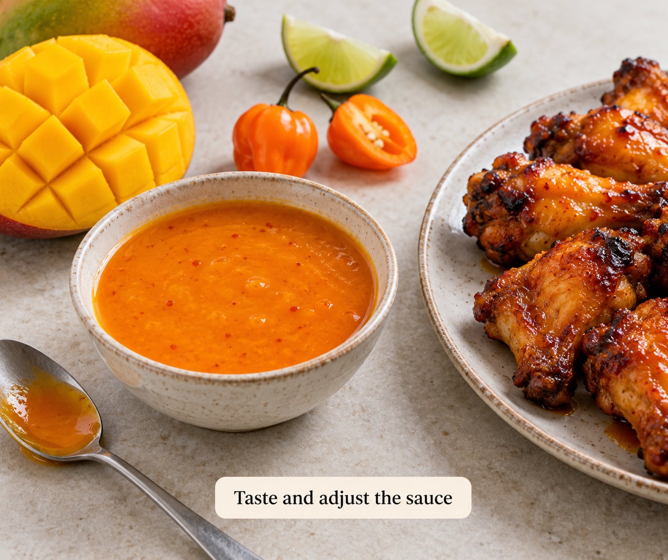 Taste and adjust the sauce