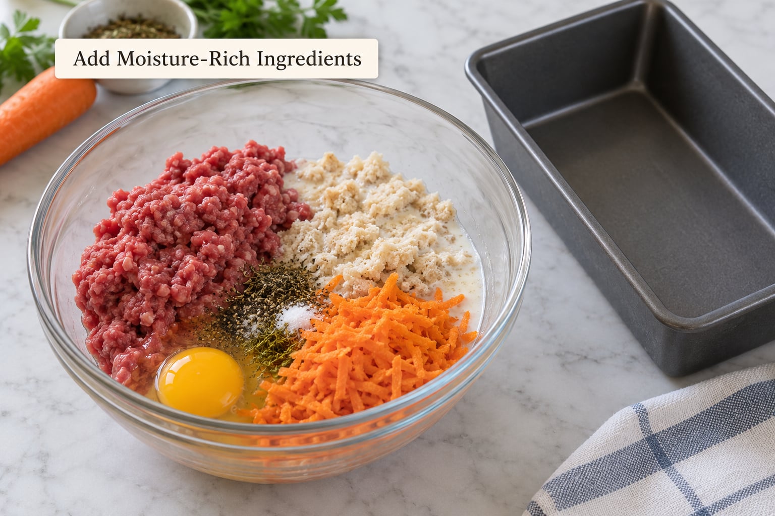 Add Moisture-Rich Ingredients