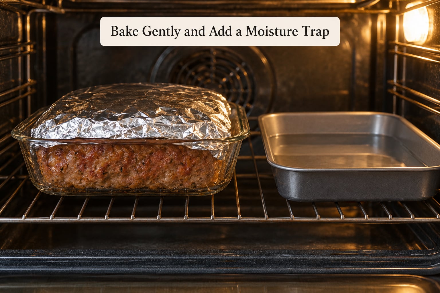 Bake Gently and Add a Moisture Trap