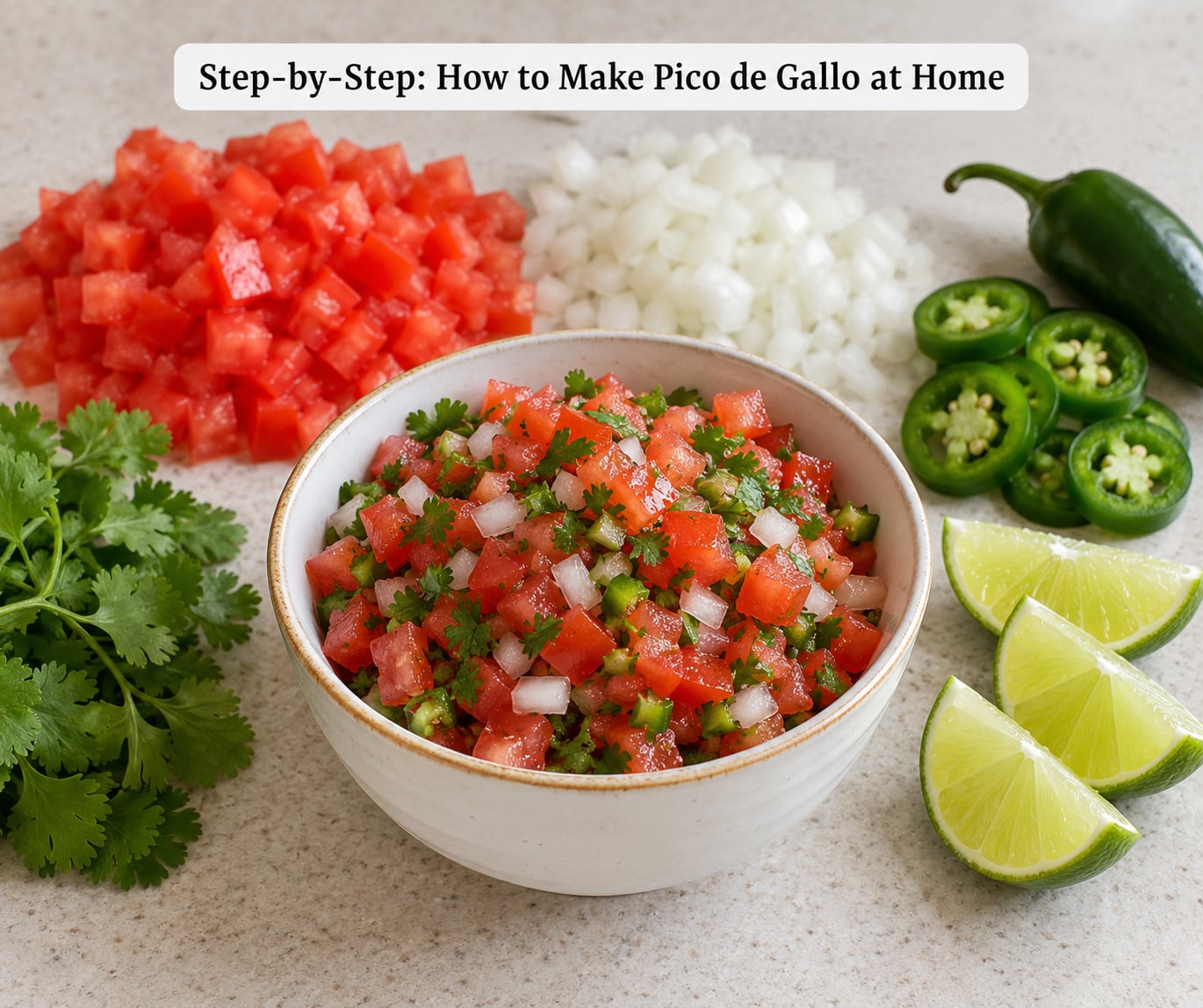 Step-by-Step: How to Make Pico de Gallo at Home