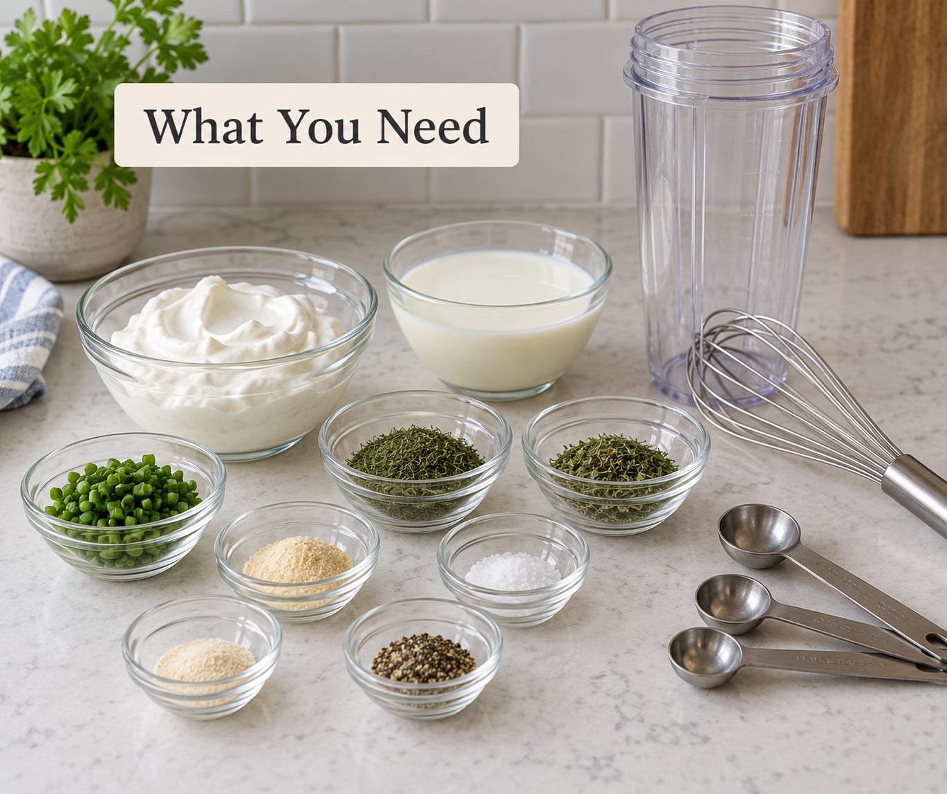 What You Need