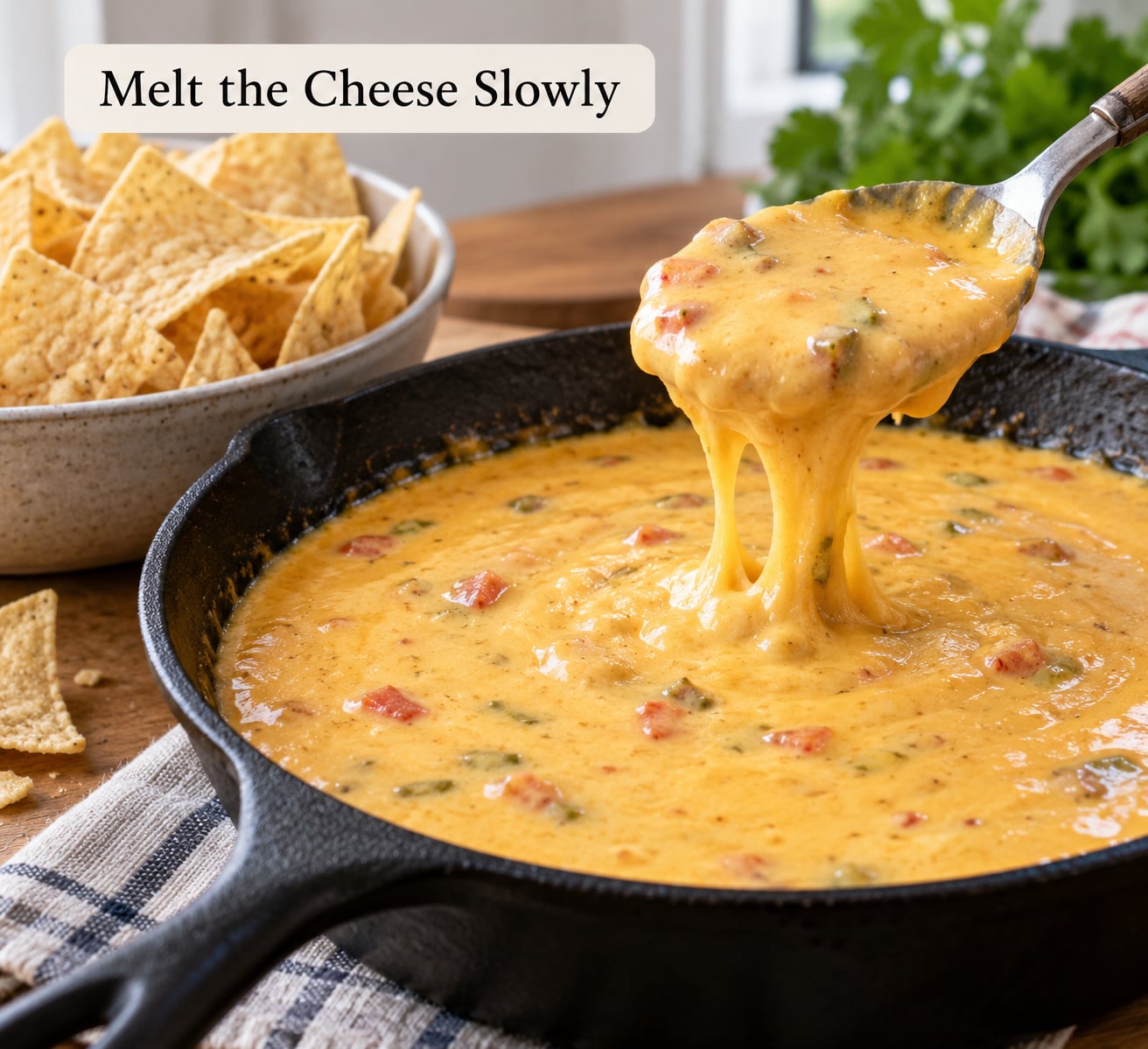 Melt the Cheese Slowly