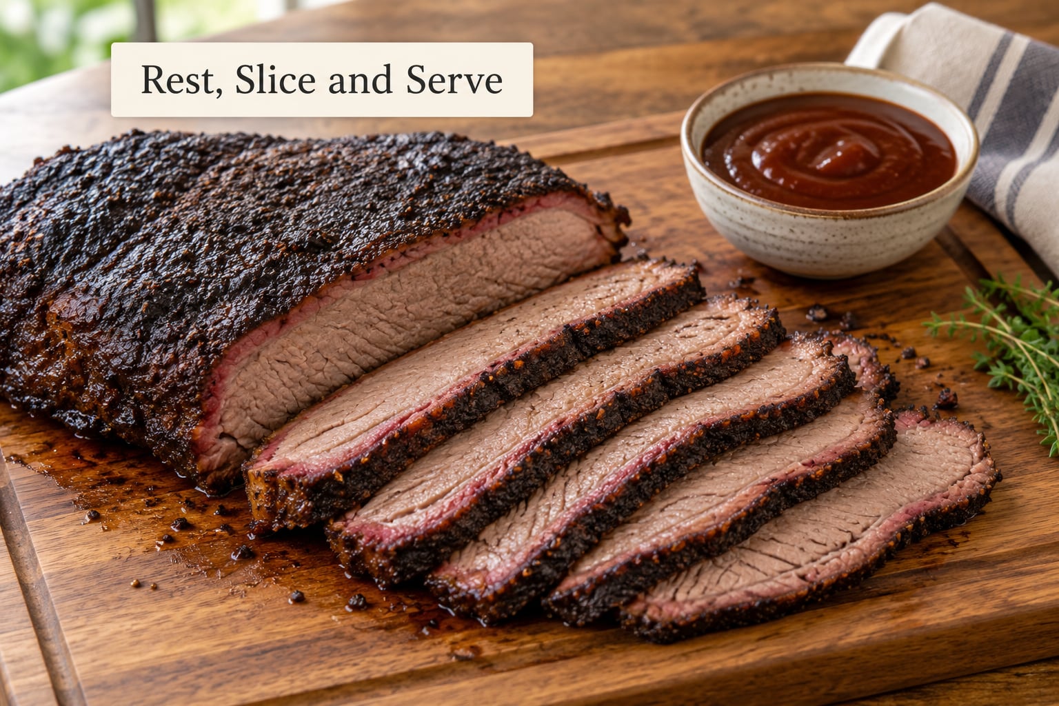 Rest, Slice and Serve