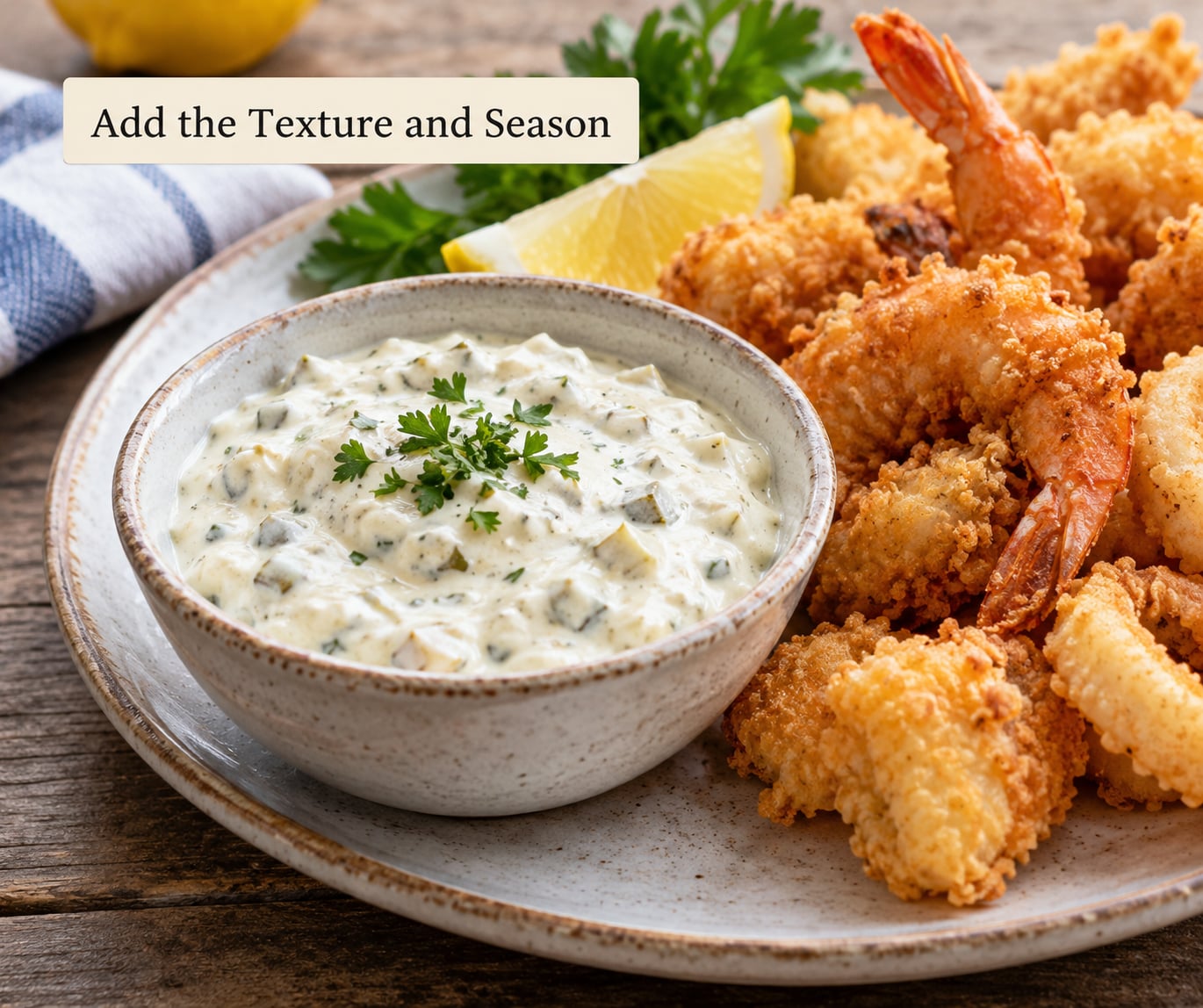 Add the Texture and Season