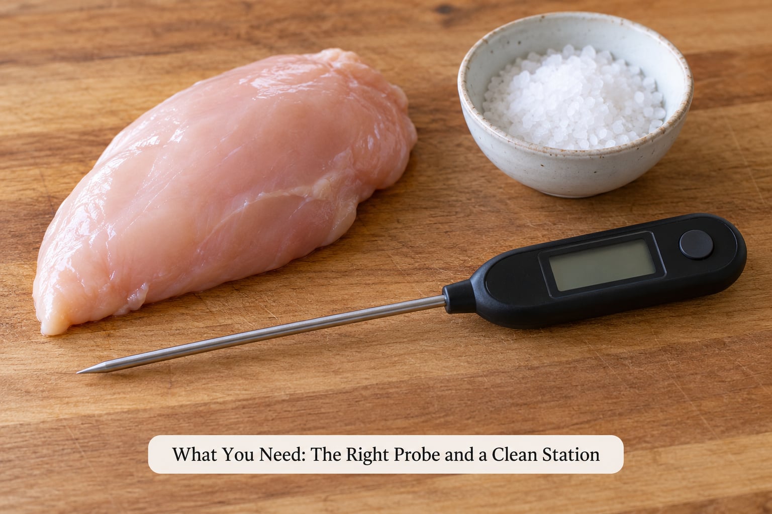 What You Need: The Right Probe and a Clean Station