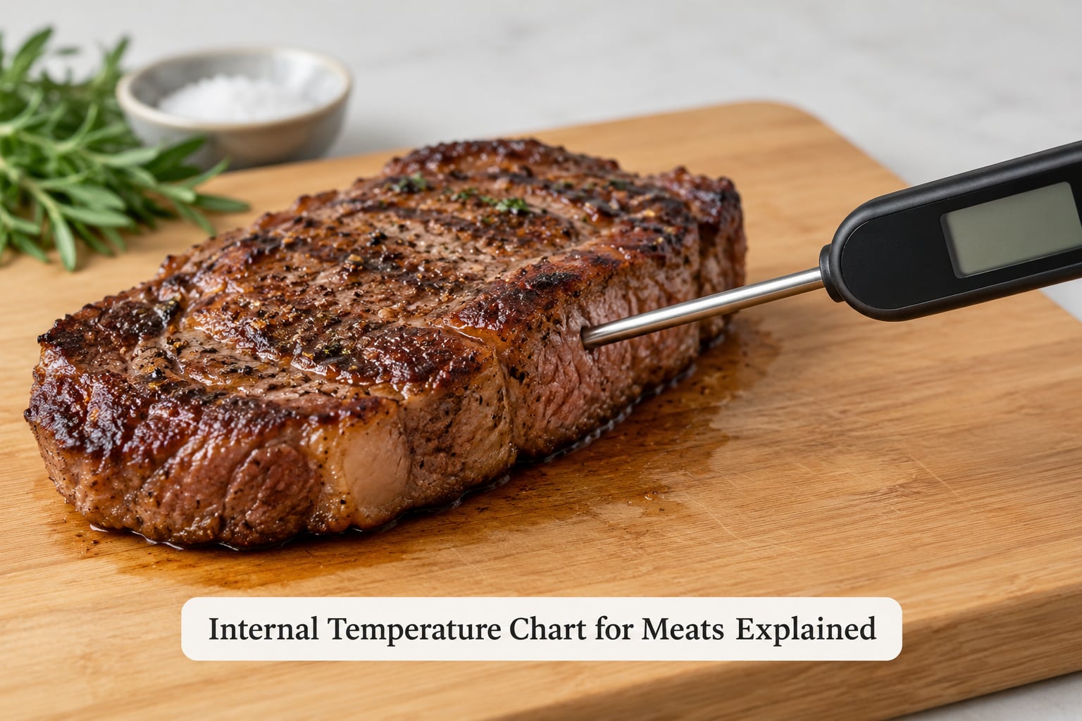 Internal Temperature Chart for Meats Explained