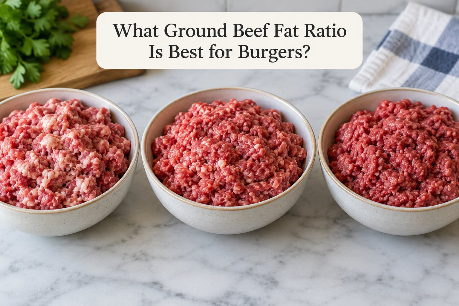 What Ground Beef Fat Ratio Is Best for Burgers?
