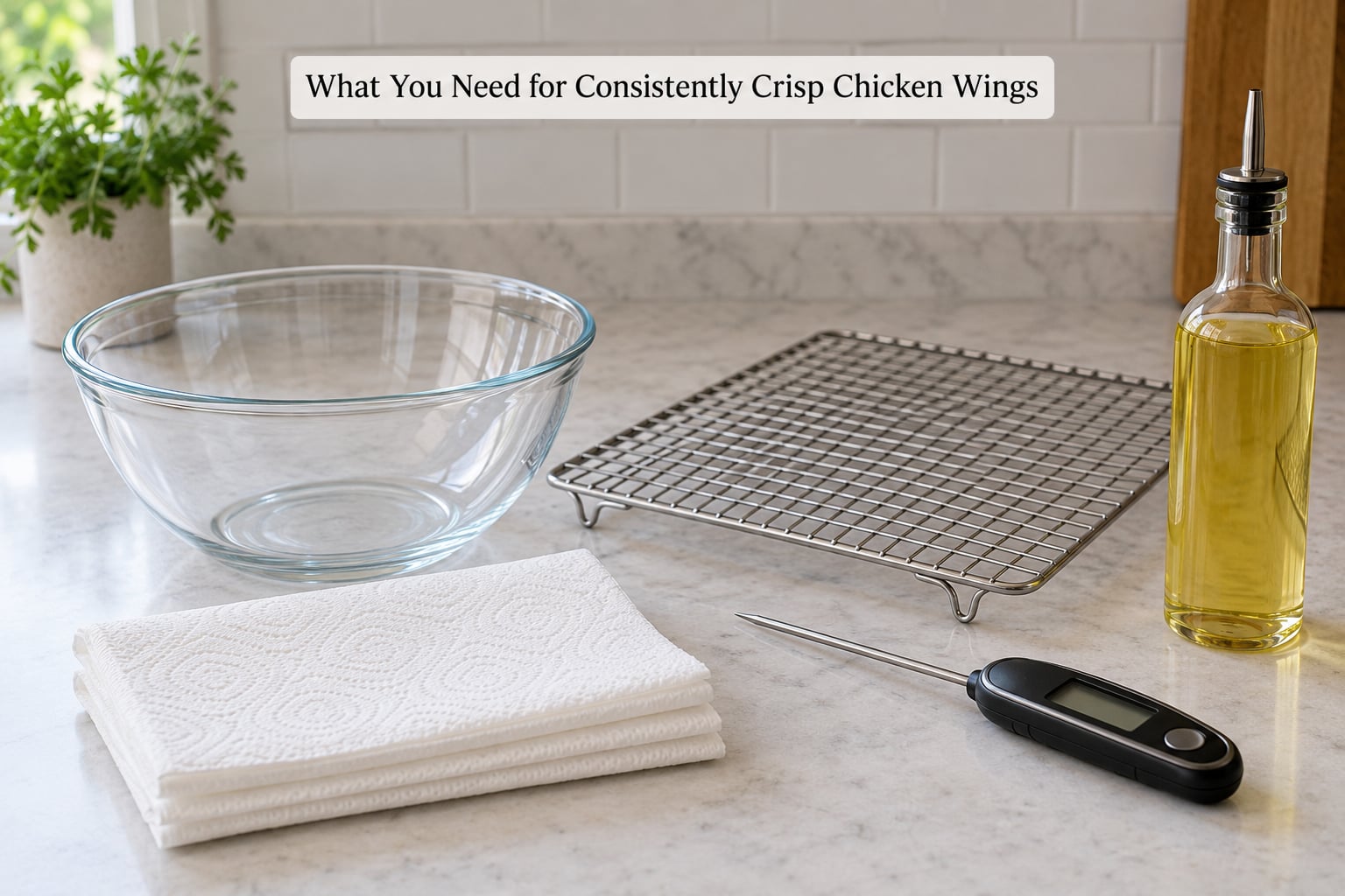 What You Need for Consistently Crisp Chicken Wings