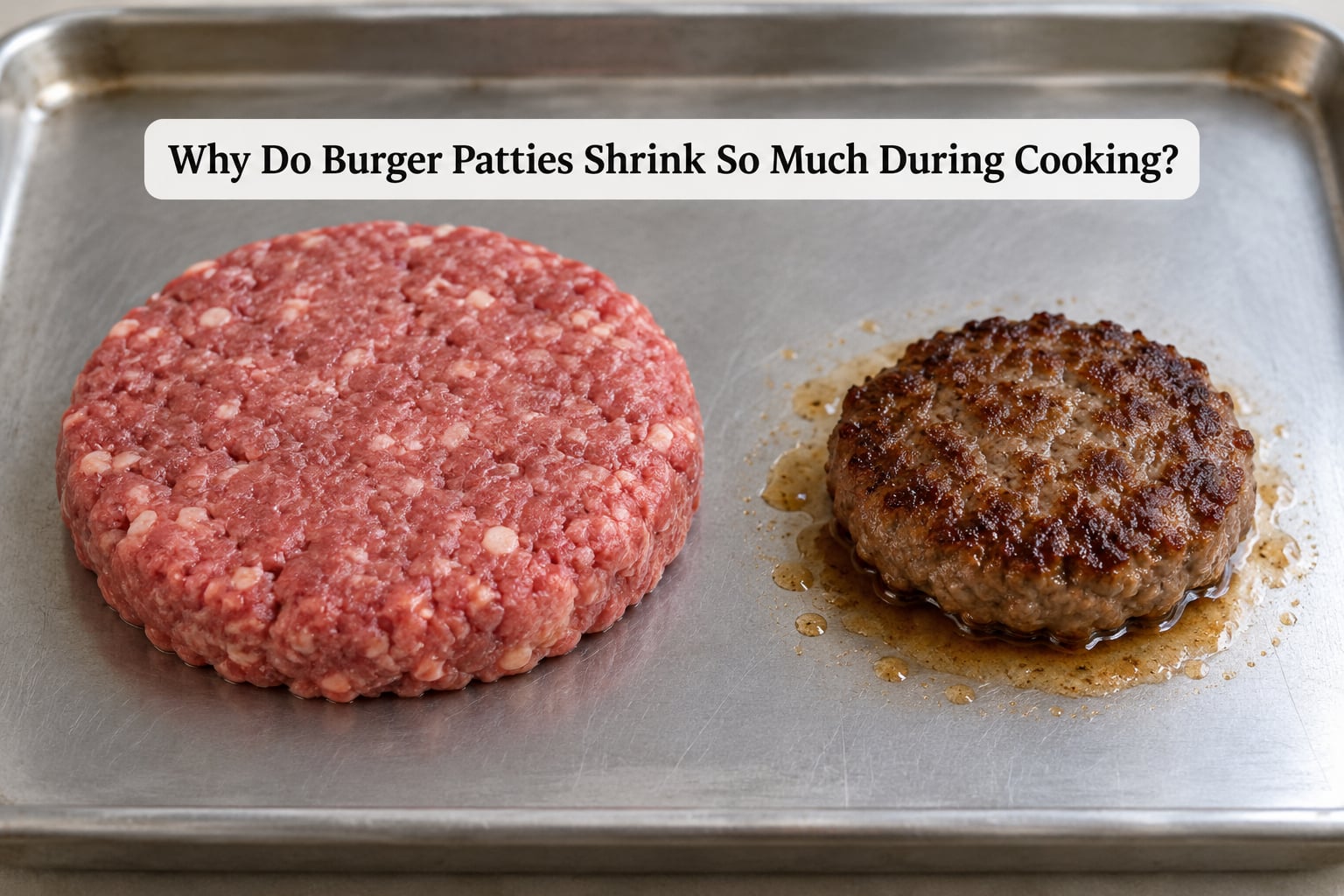Why Do Burger Patties Shrink So Much During Cooking?
